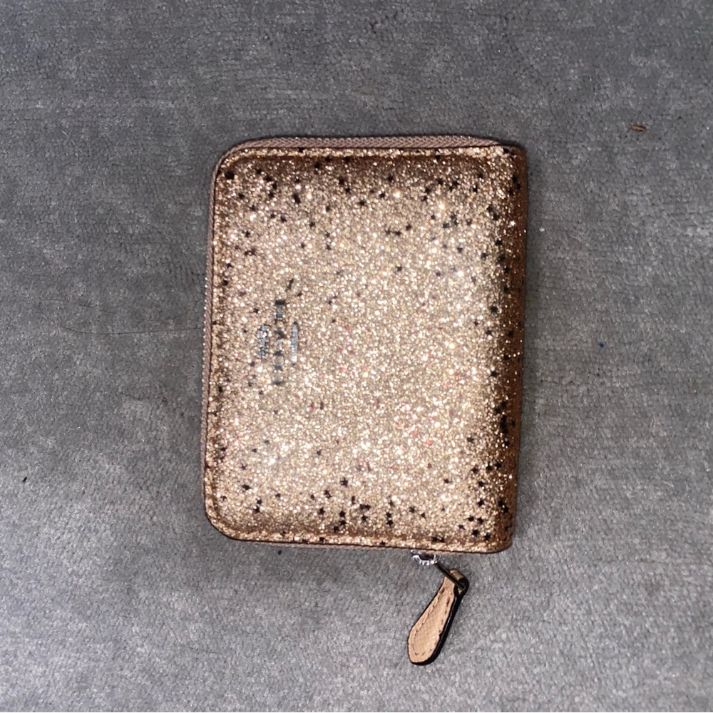 Coach Glittery Gold Wallet